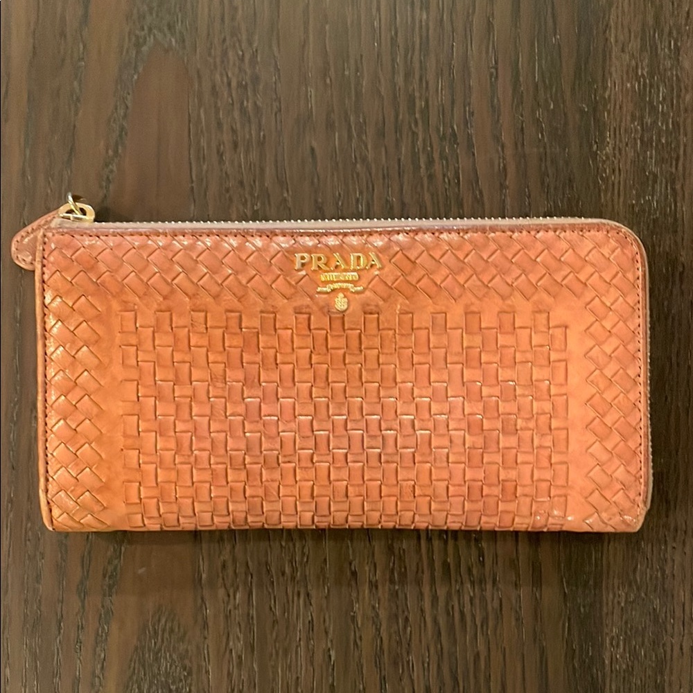 Prada Madras Wallet